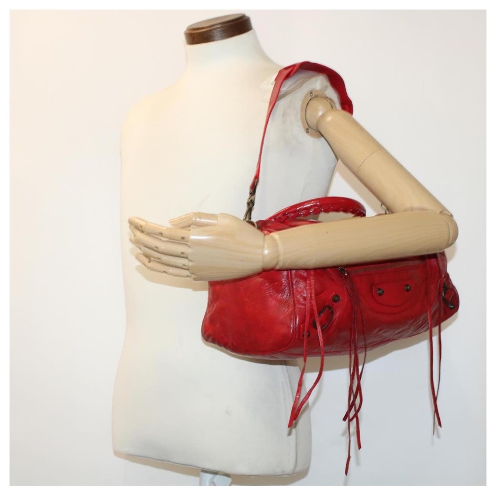 BALENCIAGA Lambskin Leather Small City Twiggy Bag - Picture 2 of 13